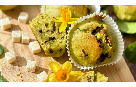 Muffinki ze szpinakiem